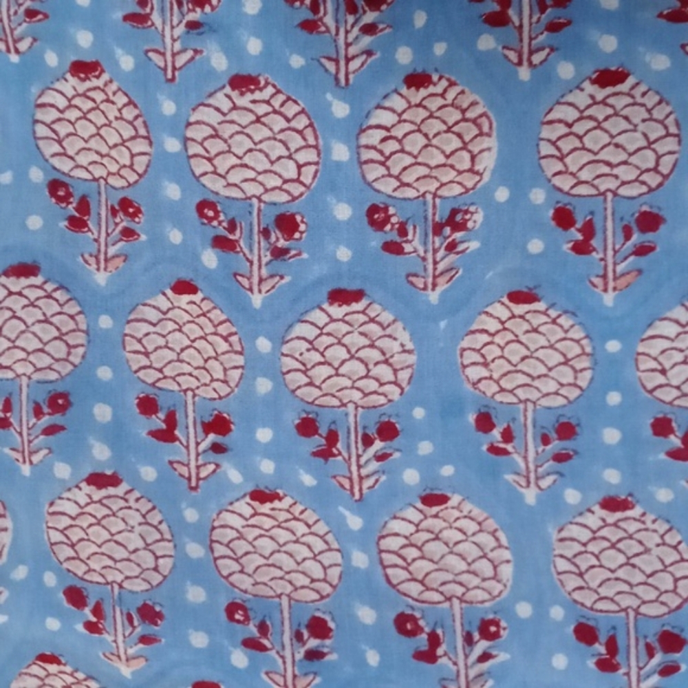 Oliphant - Blue/Red Drawstring Collar Sleeveless … - image 5